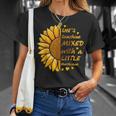 Shes Sunshine Mixed With A Littles Hurricane Sunflower T-shirt Gifts for Her