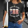 Shut Up Liver Youre Fine Usa Beer National Celebration Unisex T-Shirt Gifts for Her