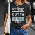 Straight Outta The Water Cool Christian Baptism 2022 Vintage Unisex T-Shirt Gifts for Her