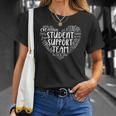 Student Support Team Counselor Social Worker Teacher Crew Unisex T-Shirt Gifts for Her