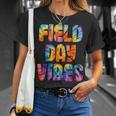 Students And Teacher Field Day Vibes Unisex T-Shirt Gifts for Her