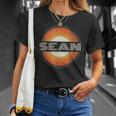 Graphic Tee First Name Sean Retro Personalized Vintage T-shirt Gifts for Her Graphic Tee First Name Sean Retro Personalized Vintage T-shirt Gifts for Her