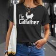 The Catfather Persian Cat Lover Funny Father Cat Dad Unisex T-Shirt Gifts for Her