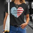 Ultra Maga And Proud Of It American Flag Vote Red Unisex T-Shirt Gifts for Her