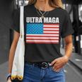 Ultra Maga Us Flag V2 Unisex T-Shirt Gifts for Her