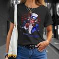 Uncle Sam I Want You 4Th Of July Unisex T-Shirt Gifts for Her