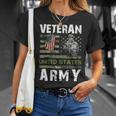 Veteran Veterans Day Us Army Veteran 8 Navy Soldier Army Military Unisex T-Shirt Gifts for Her