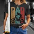 Vintage Motocross Dad Dirt Bike Fathers Day 4Th Of July Unisex T-Shirt Gifts for Her