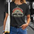 Wallyball A Girl Who Loves Sunshine And Wallyball Unisex T-Shirt Gifts for Her