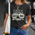 Womens Field Day Vibes Funny For Teacher Kids Field Day 2022 Unisex T-Shirt Gifts for Her