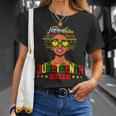 Womens Juneteenth Women Natural Afro Queen Unisex T-Shirt Gifts for Her