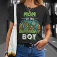 Womens Mom Of The Birthday Boy Matching Video Gamer Birthday Party Unisex T-Shirt Gifts for Her