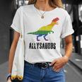 Allysaurus Ally Pride Gay Pride Lgbt Allysaurus Unisex T-Shirt Gifts for Her