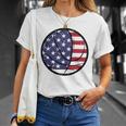 Basketball Fourth July 4Th Sports Patriotic Men Women Kids Unisex T-Shirt Gifts for Her