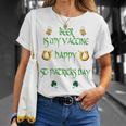 Beer Is My Vaccine Funny St Patricks 608 Shirt Unisex T-Shirt Gifts for Her