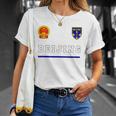 Beijing Soccer Jersey Tee Flag Football Unisex T-Shirt Gifts for Her