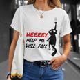 Black Cat Sayes Hey Cat Sayes Hey Unisex T-Shirt Gifts for Her