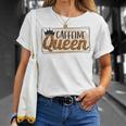 Caffeine Queen Graphic Shirt Design Unisex T-Shirt Gifts for Her