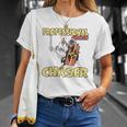 Chicken Farmer Professional Chicken Chaser Unisex T-Shirt Gifts for Her