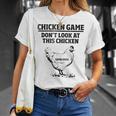 Chicken Game Funny Chicken Joke Unisex T-Shirt Gifts for Her