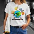 Dabbing Earth Day Unisex T-Shirt Gifts for Her