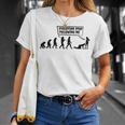 Evolution Stop Following Me Unisex T-Shirt Gifts for Her