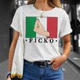 Ficko Italian Hand Sign Unisex T-Shirt Gifts for Her