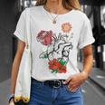 Flower Heart Spring Happy Unisex T-Shirt Gifts for Her