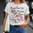 Friends Dont Let Friends Fight Arteriovenous Malformation Alone Unicorn Burgundy Ribbon Arteriovenous Malformation Support Arteriovenous Malformation Awareness Unisex T-Shirt Gifts for Her