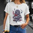 Funny Astronaut Monkey Ramen V2 Unisex T-Shirt Gifts for Her