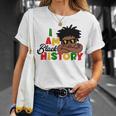 I Am Black History For Kids Boys Black History Month Unisex T-Shirt Gifts for Her