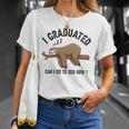 I Graduated Can I Go To Bed Now Unisex T-Shirt Gifts for Her