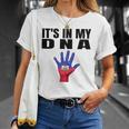 Its In My Dna Haitian Flag Haitian Independence Unisex T-Shirt Gifts for Her