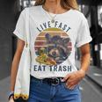 Live Fast Eat Trash 789 Shirt Unisex T-Shirt Gifts for Her