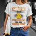 May Spontaneously Talk About Rubber Ducks V2 Unisex T-Shirt Gifts for Her