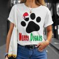 Merry Dogmas Unisex T-Shirt Gifts for Her