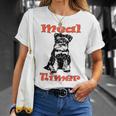 Miniature Schnauzer At Home Meal Timer Multi Tasking Dog Unisex T-Shirt Gifts for Her