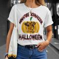 Miniature Schnauzer Halloween On All Hallows Night Unisex T-Shirt Gifts for Her