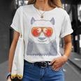 Panda Bear Sunglasses Beach Summer Sleeveless Top 210 Shirt Unisex T-Shirt Gifts for Her