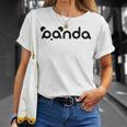 Panda Unisex T-Shirt Gifts for Her