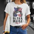 Pro Trump Ultra Mega Messy Bun V2 Unisex T-Shirt Gifts for Her