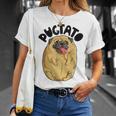 Pugtato Pug Potato Dog Lovers Costume Funny Meme Gifts Unisex T-Shirt Gifts for Her