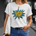 Super Papi Comic Book Superhero Spanish Dad Graphic Unisex T-Shirt Gifts for Her