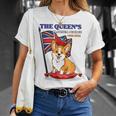 The Queen’S Platinum Jubilee 1952-2022 Corgi Union Jack Unisex T-Shirt Gifts for Her
