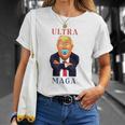 Ultra Maga Donald Trump Make America Great Again Unisex T-Shirt Gifts for Her