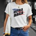 Womens Ultra Maga Pro American Pro Freedom Ultra-Maga Ultra Mega Pro Trump Unisex T-Shirt Gifts for Her