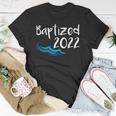 2022 Baptized Water Baptism Christian Catholic Church Faith Unisex T-Shirt Unique Gifts