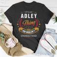 Adley Shirt Family Crest AdleyShirt Adley Clothing Adley Tshirt Adley Tshirt For The Adley T-Shirt Funny Gifts