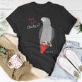 African Grey Parrot Red Butt Chicken Unisex T-Shirt Unique Gifts
