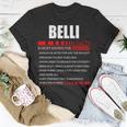 Belli Fact FactShirt Belli Shirt For Belli Fact Unisex T-Shirt Funny Gifts